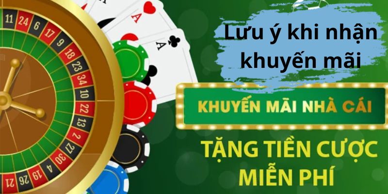 Lưu ý khi nhận khuyến mãi tại nhà cái Xin88